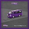 TARMACWORKS Toyota Hiace Wagon Custom Lila Fertigprodukt 1/64 T64R-078-PU