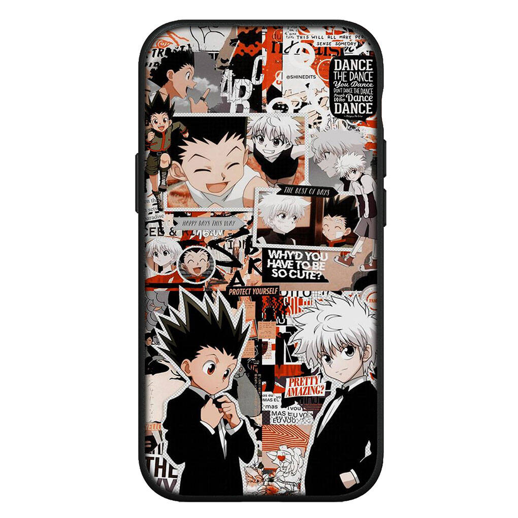for Samsung Galaxy S25 S24 S23 iPhone 17 16 15 Xiaomi Redmi Note 14 13 12 11 Plus Pro Max XR Case Killua Gon Freecss Hunter X Hunter OPPO Huawei Cover