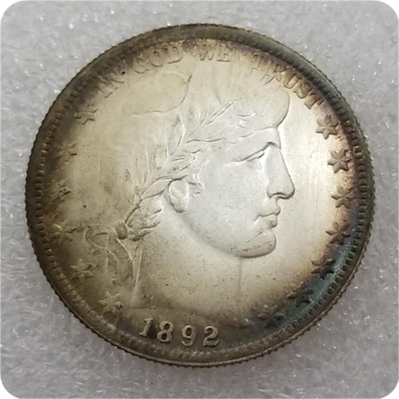 Antique USA Commemorative Coins: 1892, 1900, 1902 Silver Dollars