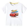 Potdemiel Summer Disney McQueen Car Kid Shirts Boys T-shirt Short-sleeved for Children's Baby Tee Clothes Kids Tops