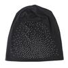 Women Soft Knitted Cotton Beanies Hot Drilling Sleep Cap for Hairloss Cancer Chemo