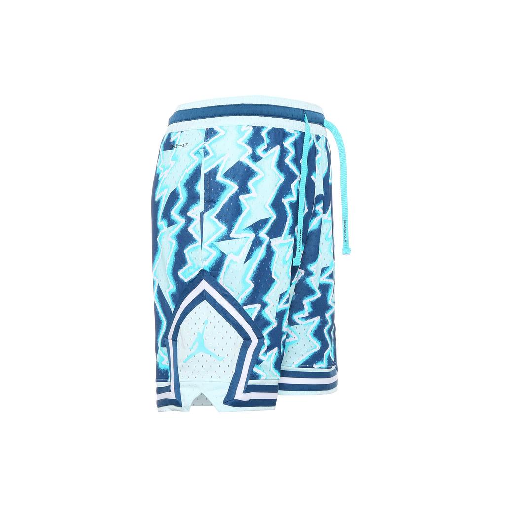 Jordan Dri-FIT Contrast Drawstring Athletic Shorts Men Bottoms Blue DQ7335-474