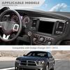 JeCar for Charger Carbon Fiber Dash Trim for Dodge Charger 2011 2012 2013 2014 Interior Accessories (4pcs)