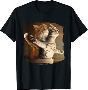 Funny Cat Lovers Parody Design Great Gift Idea Premium T-Shirt XXXL