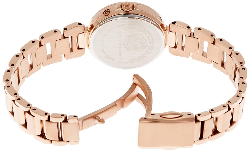 xC Watch Watch Pink Gold Small Happy Flight Series Water Resistant for Daily Use Pink Radio Solar [CITIZEN] (Eco-Drive Radio-Controlled / / Size)