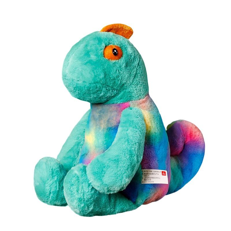 Niedliches Farbwechselndes Chamäleon Plüschtier Langhaarige Stoffechse Puppe Großhandel Geschenk Dekoration