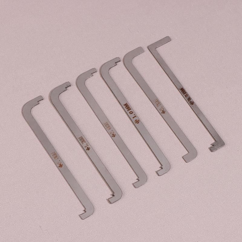 6/11Pcs High Quality Practical Lock Tool Set Replacement Turning Tool / Double Head Tension Wrench Emergency Tools