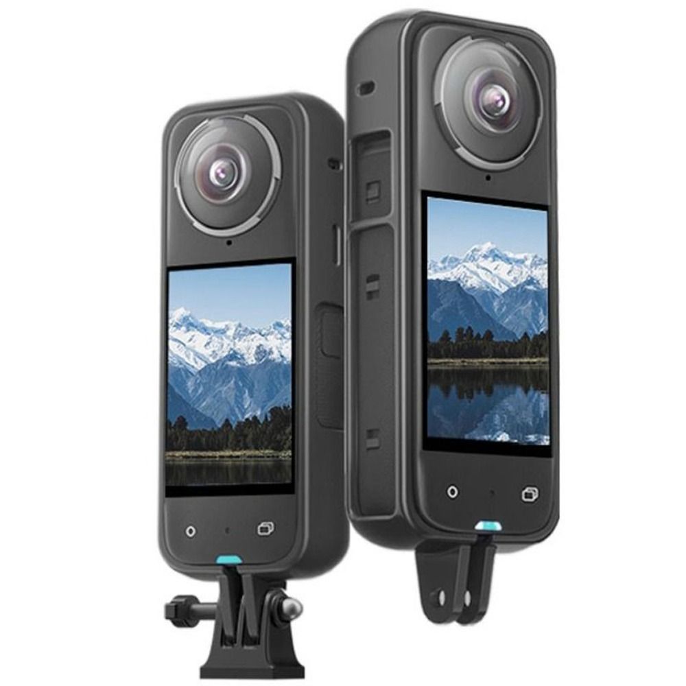 PC Material Action Camera Case Open Side Design Cover for Insta360 X4 X5 Outdoor Recording