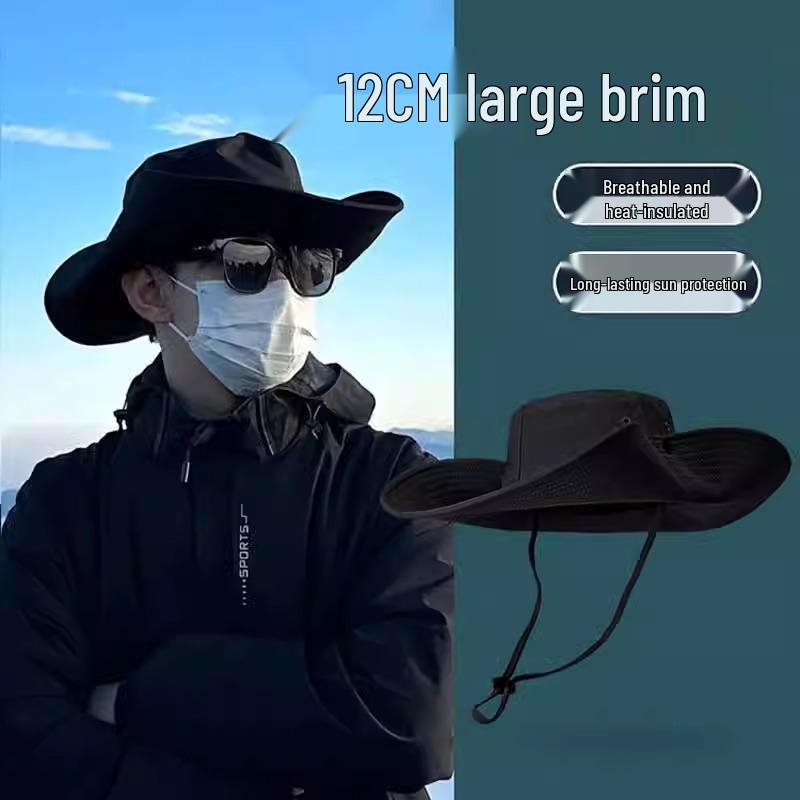 Sun Hat with UV Protection for Men and Women - Denim Climbing Style [Newcomer Discount]