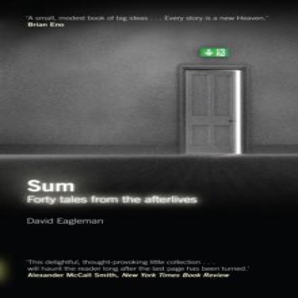 Sum by David Eagleman Paperback Book 9781847674272