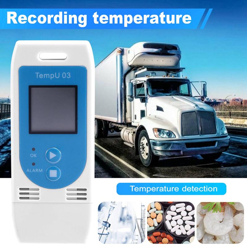 Tempu 03 USB Temp & Humidity Data Logger RH TEMP Data Logger Recorder Humiture Recording Meter With 32,000 Capacity