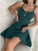Camisón Sexy de Encaje Europeo y Americano - Ropa de Dormir para Mujer