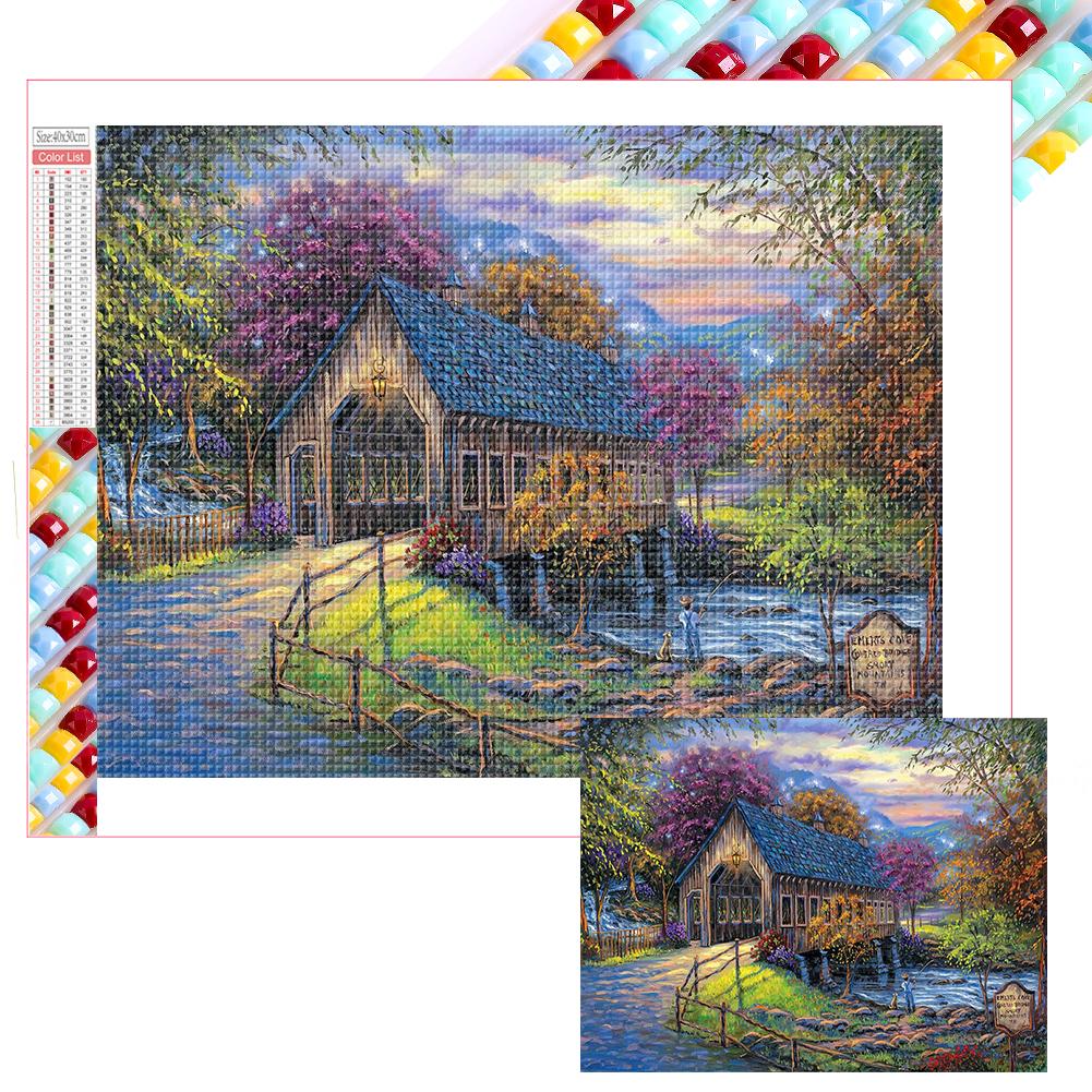 

5D DIY Полный квадратный сверло Алмазная картина Дом Комплект Домашний Декор Искусство