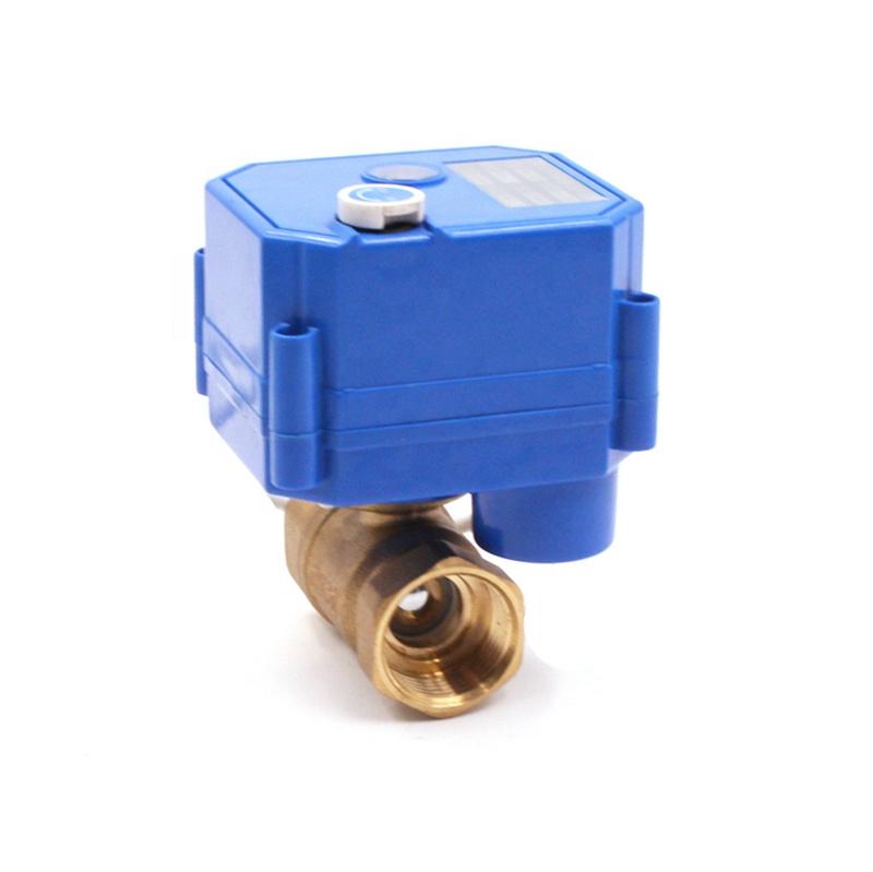 CWX-25S 2-Wege Motorventil Messing Ss304 Mini Elektrischer Aktuator Wasserregelventil 3V 5V 6V 12V 24V 110V 220V DN15 DN20 DN25