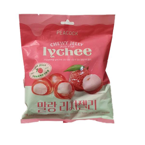 Peacock Soft Lychee Jelly 36g x 6ea One thing