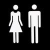 3D DIY Woman Man Toilet Door Sign Bathroom Restroom WC Door Sign For Toilet Door Sign Wall Sticker Decor Removable Logo