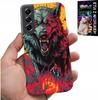 Etui Do Samsung Galaxy S22 Plus - Wilk Wilki Wataha Super Wzory + Szkło