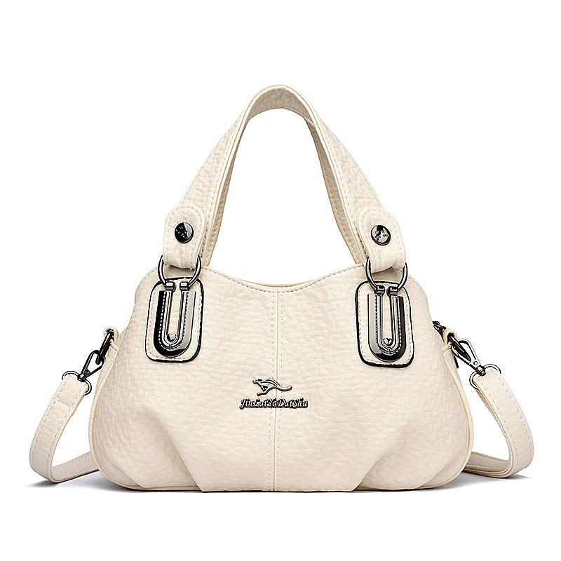 

Bag women s new middle-aged women s fashion versatile send mother high-end texture soft leather mobile phone one shoulder niche crossbody