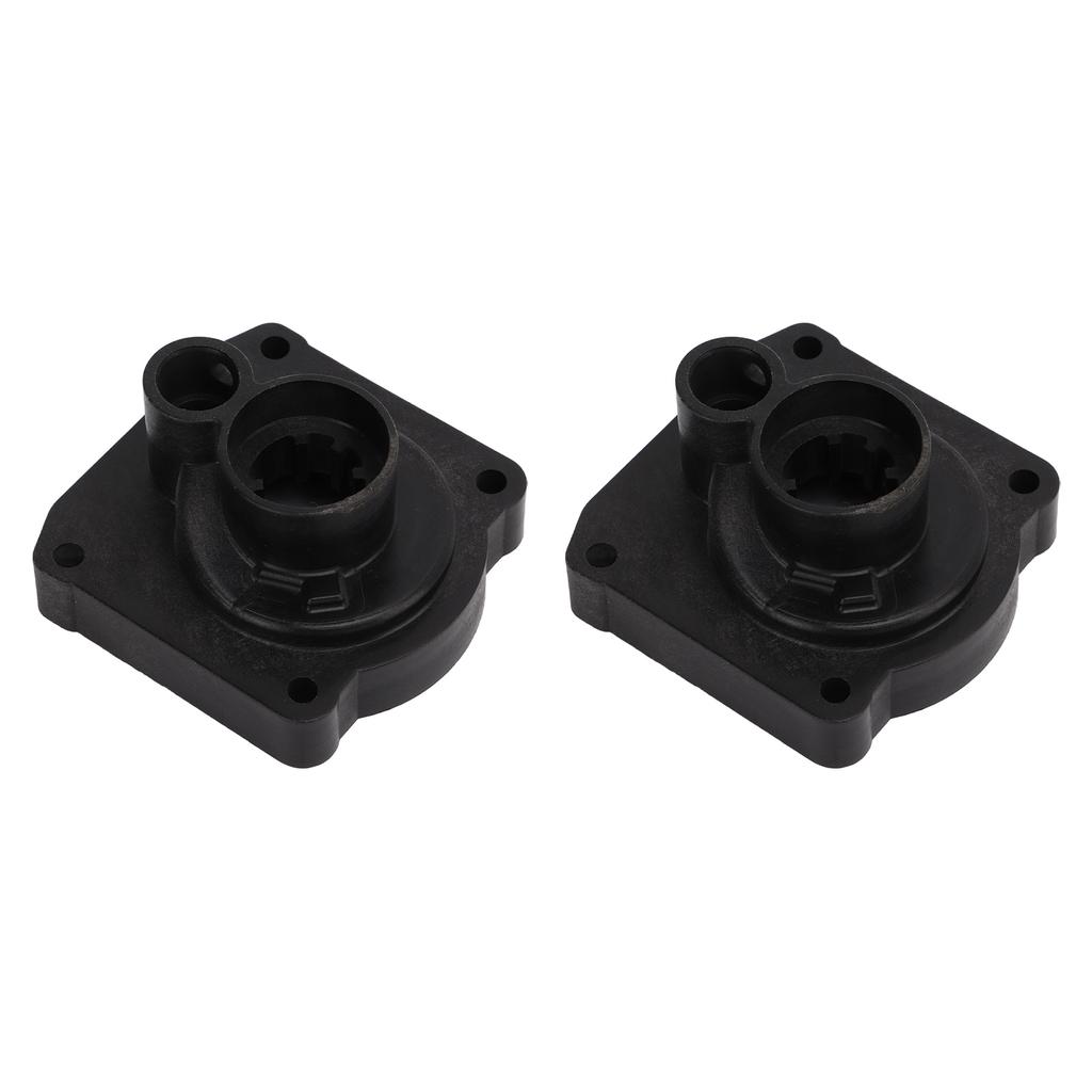 2Pcs Outboard Water Pump Housing Install Easily Lightweight Portable Anti Rust Impeller Housing for 15 Horsepower Boat