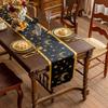 Ramadan Table Flag Cloth Muslim Decor  Nappe Eid Mubarak Table Runner Party Home Decoration Mubarak Moon And Star Dinnerware