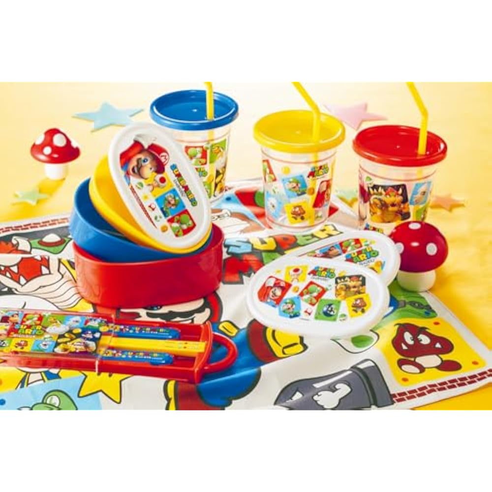 Skater (Skater) KB4-A Lunch Cloth Kids Bento 43 x 43 cm Made in Japan Super Mario 23 Boys