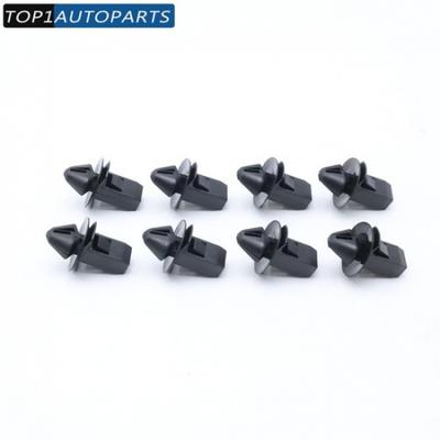 68213168AA Grille Sierlijst Clips 8 stuks Past op 2013- Ram 1500 Zwart