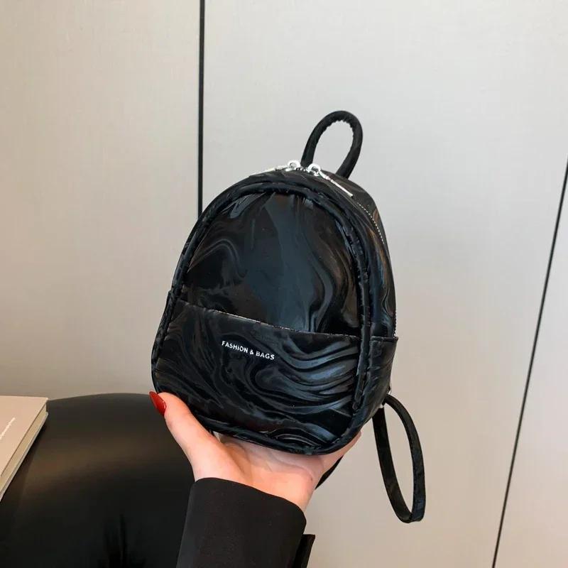 Shoulder Bags  Zipper Trend Backpack  Versatile Style Bags  Light Luxury  Niche  New Fashion  High Quality