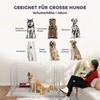 Pet Enclosure, Dog Fence, Pet Playpen, Flexibly Adjustable, Stainless Steel