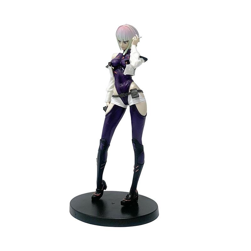 Cyberpunk Edgerunners Rebecca Pvc Figurine With Collectible Display For Anime Fans