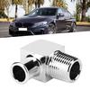 Aluminum Alloy Heater Hose Fitting 90 Degree Connector 1/2in NPT To 5/8in Hose Barb