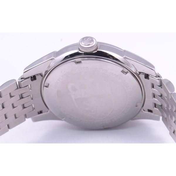 SVALBAL Men's SV10-MBK (Quartz Men's Sun Flame) Round Watch Silver Multi-Hand Analog