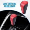 A ABSOPRO Shift Knob Gear Shift Knob Cover Shifter Lever Cover Leather Cover Easy