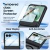 For Motorola Razr Ultra 2025 / Razr Ultra 2026 Magnetic Power,Slim Design,Screen Protector,Hinge Protection,Matte Shockproof Phone Case-Black