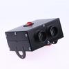 Car Heater 12V/24V 500W High Power Electric Heating Fan Portable Trucks Air Heater Winter Car Heater Defroster Kit