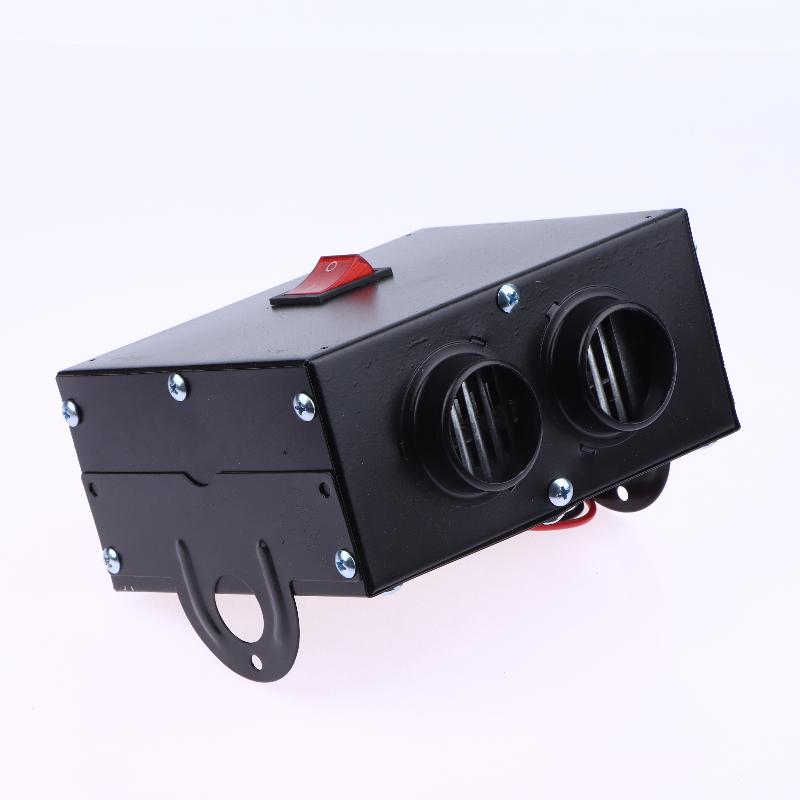 Car Heater 12V/24V 500W High Power Electric Heating Fan Portable Trucks Air Heater Winter Car Heater Defroster Kit
