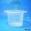 Deepened No. 80 Hydroponic Root Control Basket for Green Plant Water Culture