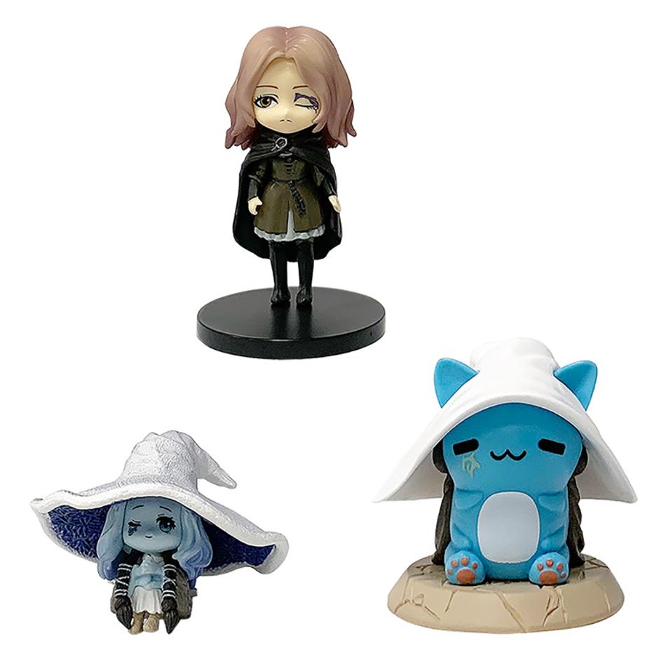 Character Game Anime Q Version Of Action Character Marlenia Kavay Lanny Cat Half Wolf PVC Model Children Gift Collection Doll