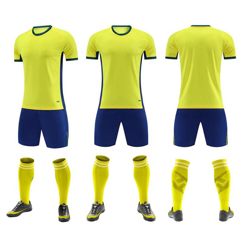 Football jersey set printing men's and women's adult football game jersey children's training jersey football jersey clothing print