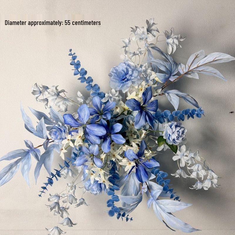 Silk Eucalyptus Wedding Table Runner: Floral Arrangement & Engagement Decor