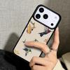 Capa Case for iPhone 17 Air 16 Pro Max 15 Plus 11 13 Mini 14 12 Back Phone Cover Hummingbird