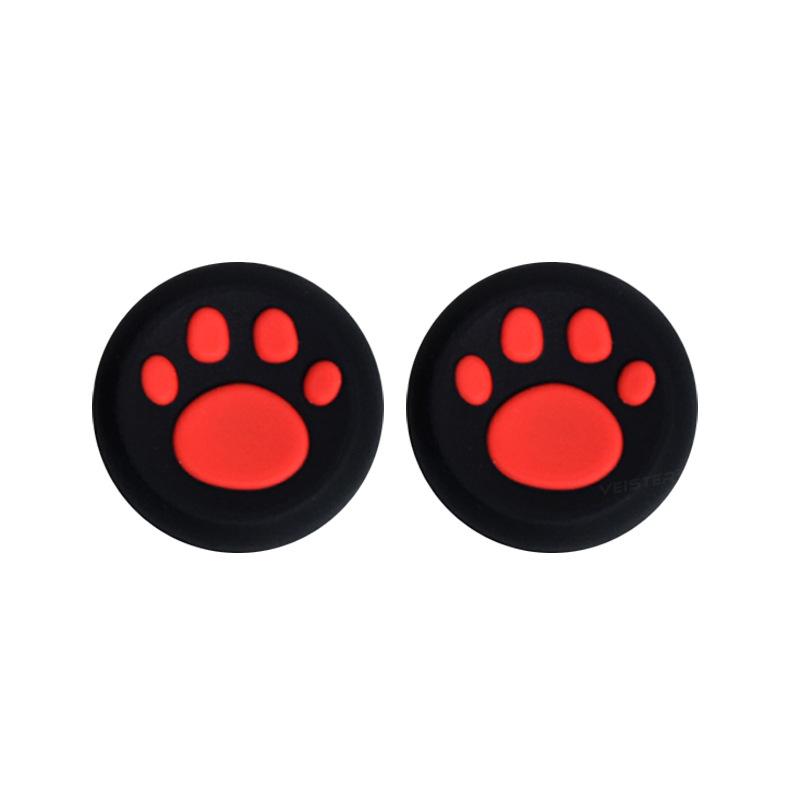 

Умные 1 шт. Мультяшные силиконовые накладки на стики для PS4 AVE красный