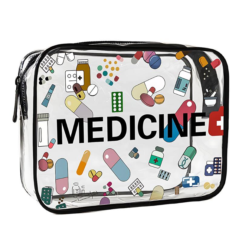 Clear PVC Cosmetic Storage Pouch