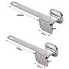 1Pcs Meat Tenderizer Hammer Two Sides Loose Meat Mallet Tool For Pounding Beef Steak Stainless Steel Meat Hammer Kitchen Tool