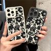 Fashion Luxury Flower Floral Funda Case for Iphone 14 Pro Max Plus 13 12 11 Pro Max XR X XS 8 7 Plus SE 2020 Soft Silicone Shell