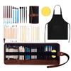 37-Piece Pottery Clay Tool Set - Includes Carving Knives & Stainless Steel Seven-Needle for Sculpture & Creativity