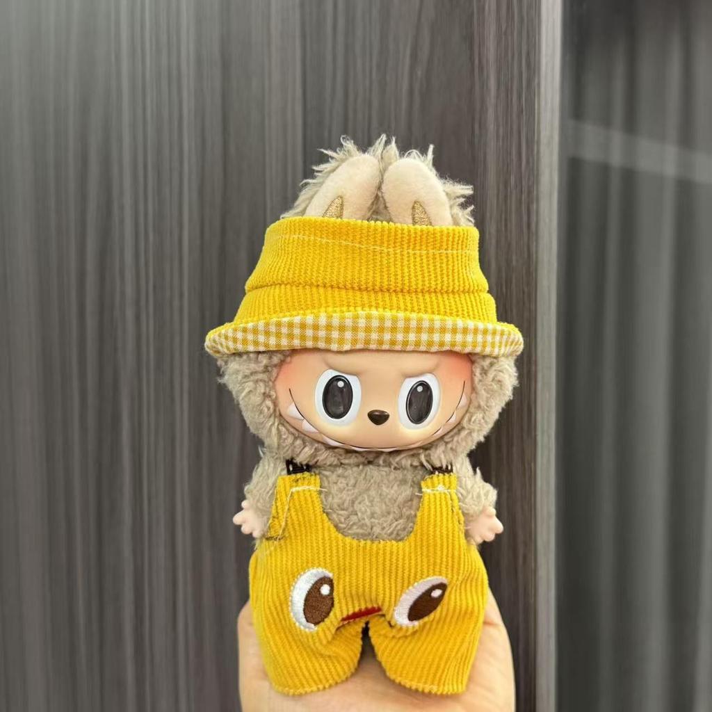 Baby Clothes 17cm Pendant First and Second Generation Vinyl Plush Doll Replacement Clothes Set