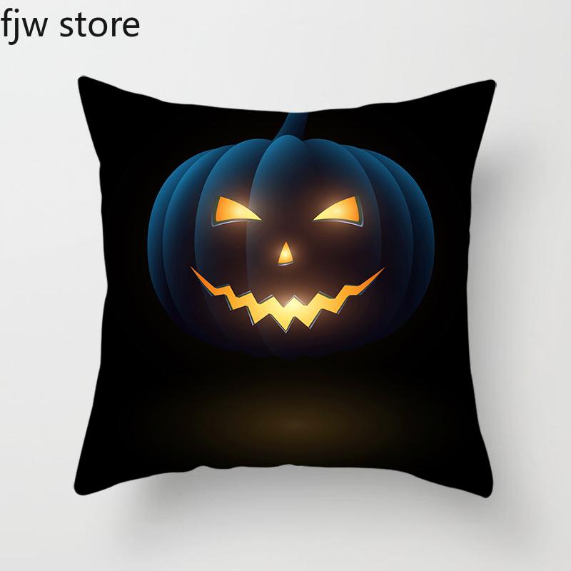 

Наволочка Подушка Лицо Призрака Тыква Декор для Хэллоуина Праздничный Подарок Диван Офис Автомобиль Чехол для Подушки Спальня Дом 45x45см 40x40cm