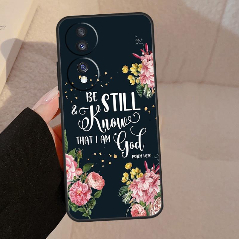 Christian Psalms For Honor Magic 7 5 6 8 Pro Case For Honor 200 400 50 70 90 Lite X8b X8c X9a X9b X9c X9d Win