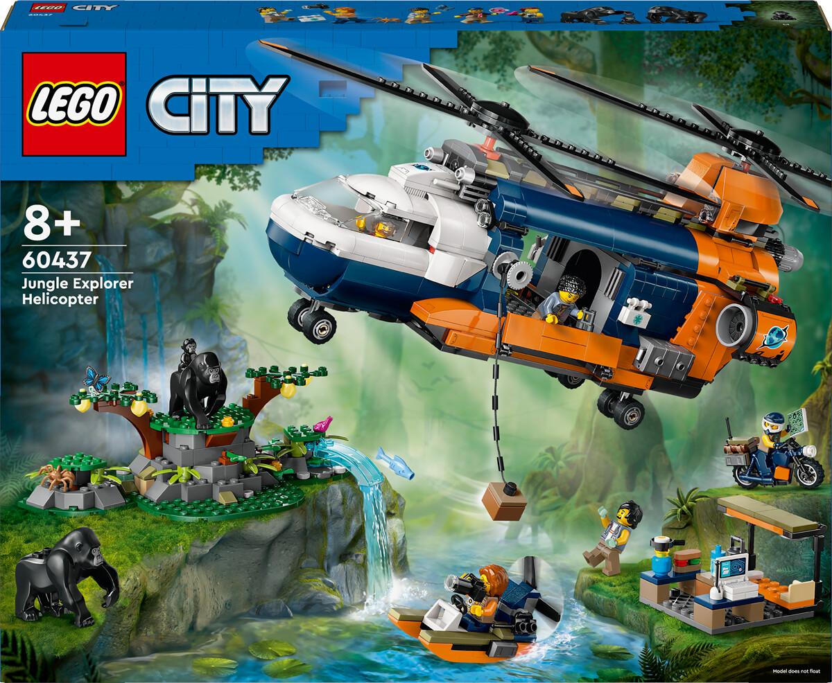 

LEGO конструктор Вертолет City – Вертолет исследователя джунглей (60437)