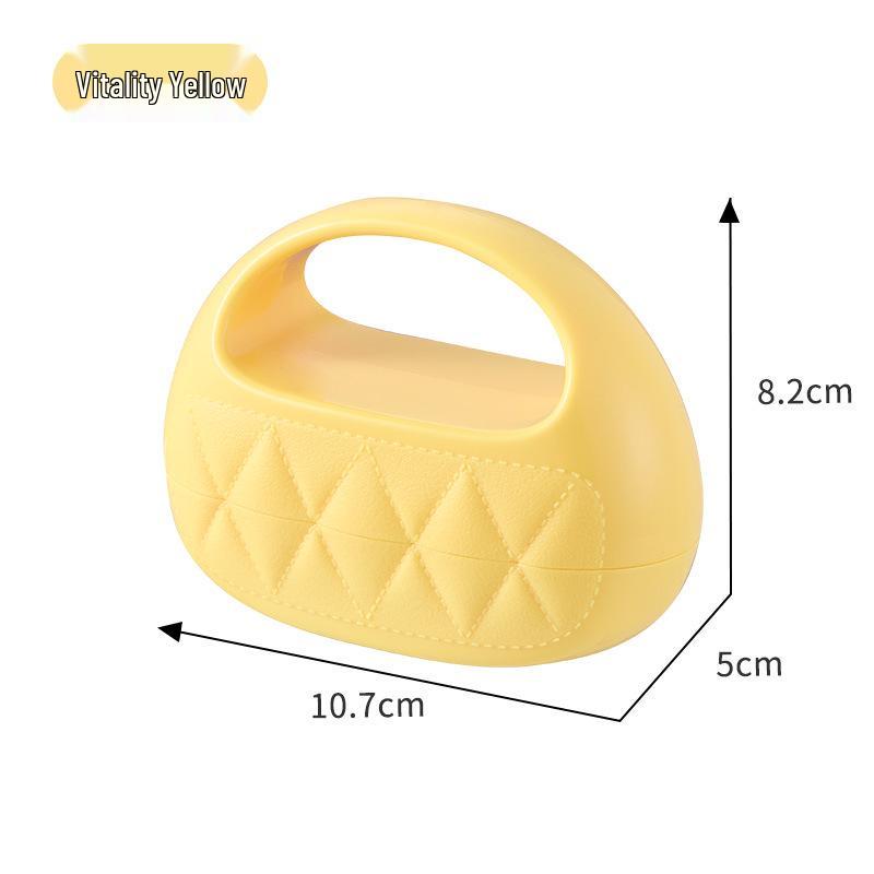 Compact Washable Leather Lint Roller: Portable Hair and Pet Fur Remover